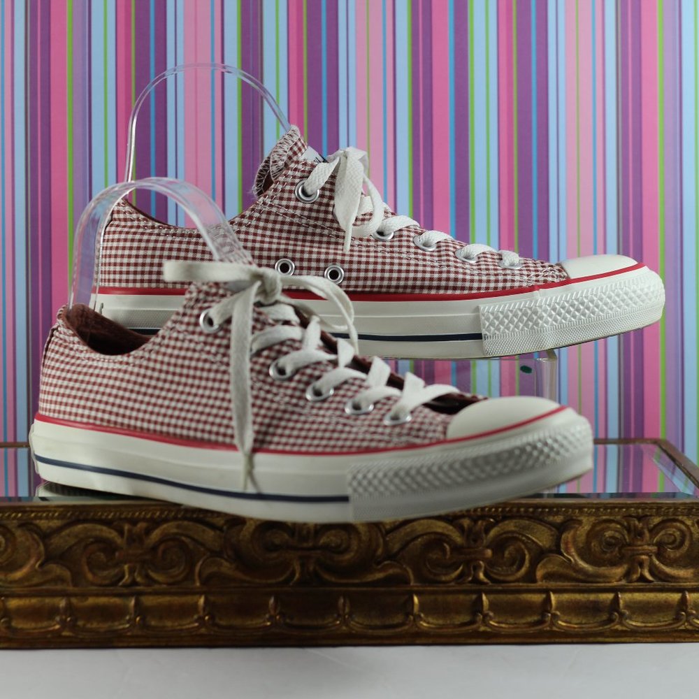 Converse All Stars - Checkered - Like New!